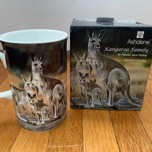 Ashdene Bone China Kangaroo Family Mug